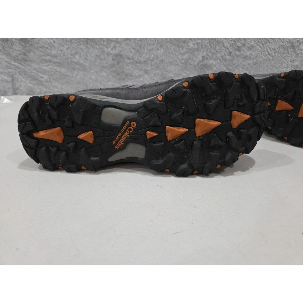 Columbia North Plains Men's YM1016-009 Brown Mid Waterproof Hiking Trail Sz 10.5